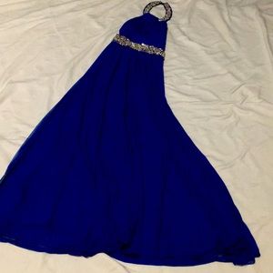 Electric blue formal